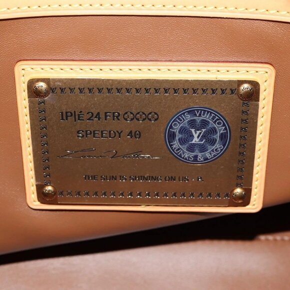 LOUIS VUITTON Monogram Speedy P9 Bandouliere 40 Bag Rouge M24420 Auth 150936SM - Picture 10 of 16